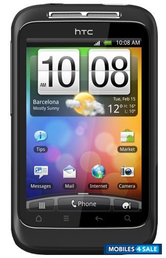 Black HTC Wildfire