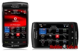 Black BlackBerry Storm