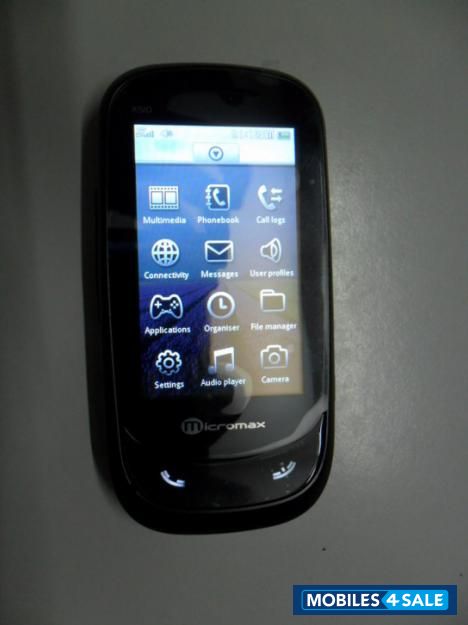 Black Micromax X510 Pike