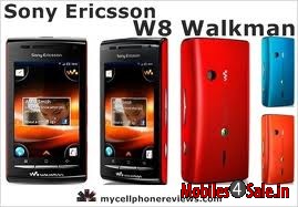Orange And Black Sony Ericsson W8
