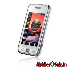 Platinum Silver Samsung s5233v next star