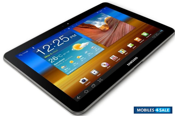 Black & White Samsung Galaxy Tab P7500