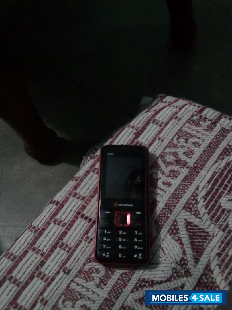 Black Nd Red Micromax X250