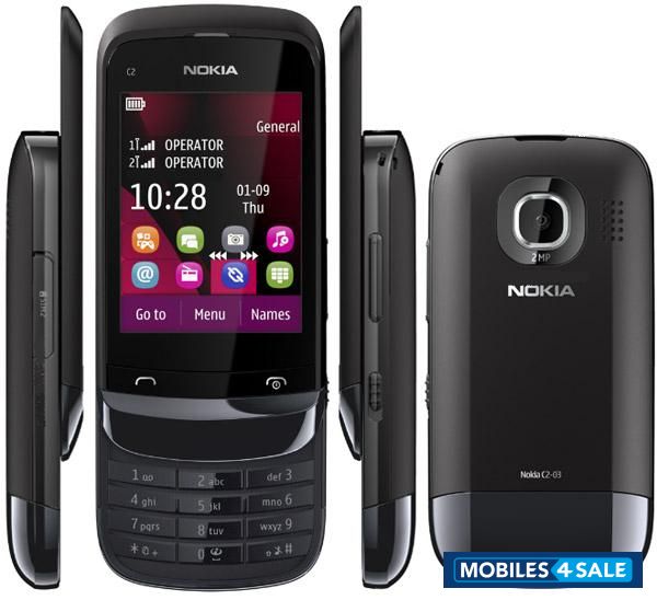 Black Nokia C2-03
