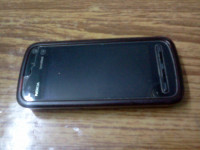 Red Nokia XpressMusic 5800