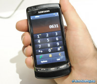 Black Samsung  samsung omnia  i891 hd0