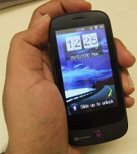 Purple Micromax  cube