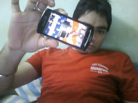 Blue/black Sony Ericsson Xperia neo V