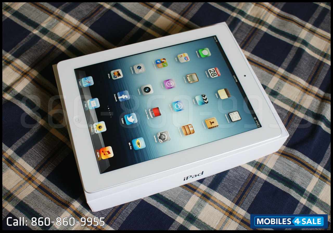White Apple iPad3 White Apple iPad3