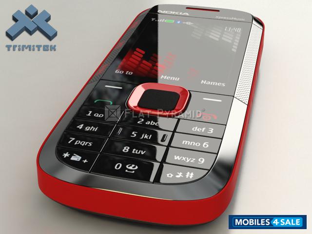 Red N Black Nokia XpressMusic 5130