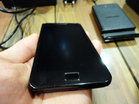 Black Samsung Galaxy S2