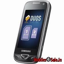 Black Samsung  Start  Duos GT B7722