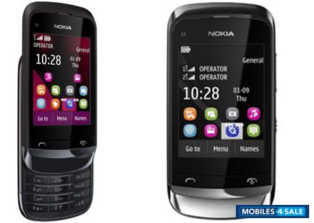 Black Nokia C2-02