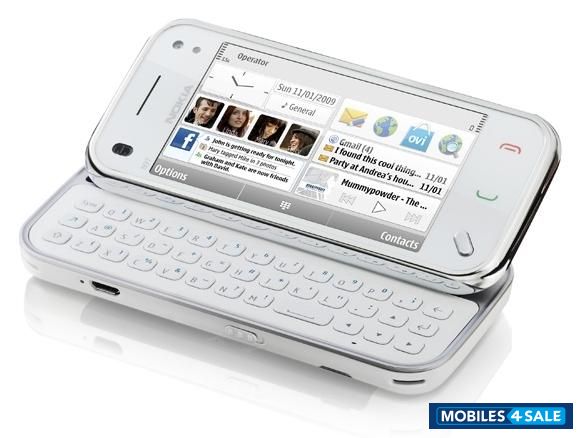 White Nokia N97 Mini