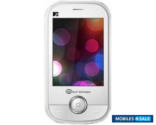 White Micromax  x505