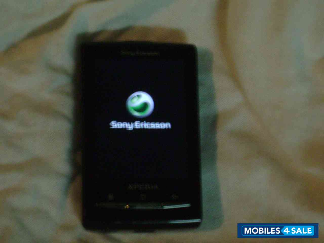 Black Sony Ericsson Xperia X10