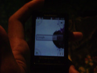 Black Sony Ericsson Xperia X10