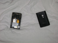 Black Sony Ericsson Xperia X10