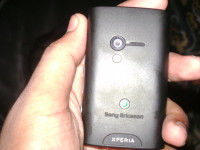 Black Sony Ericsson Xperia X10