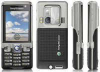 Silver & Black Combination Sony Ericsson C702