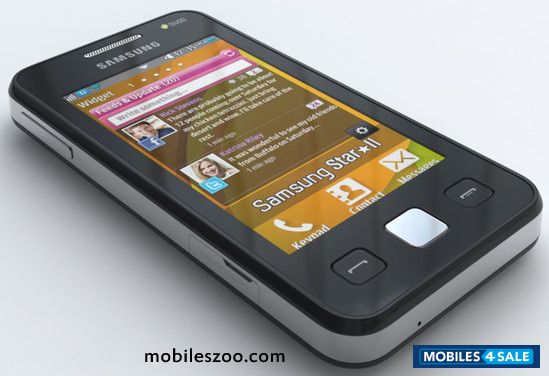 Black Samsung  Star II Duos GT-C6712