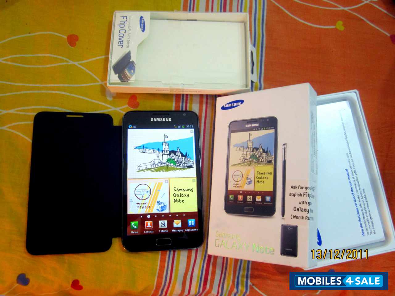 Black Samsung Galaxy Note