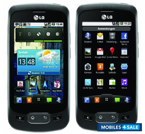 Black LG Optimus