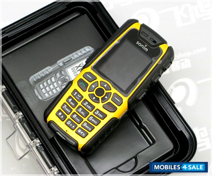 Black And Yellow Sonim  XP3 2.0 Quest Pro