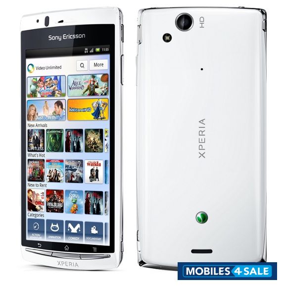 Black Sony Ericsson Xperia arc S