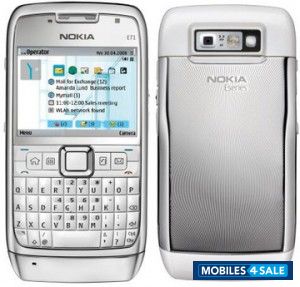 Whight, Silver Nokia E71