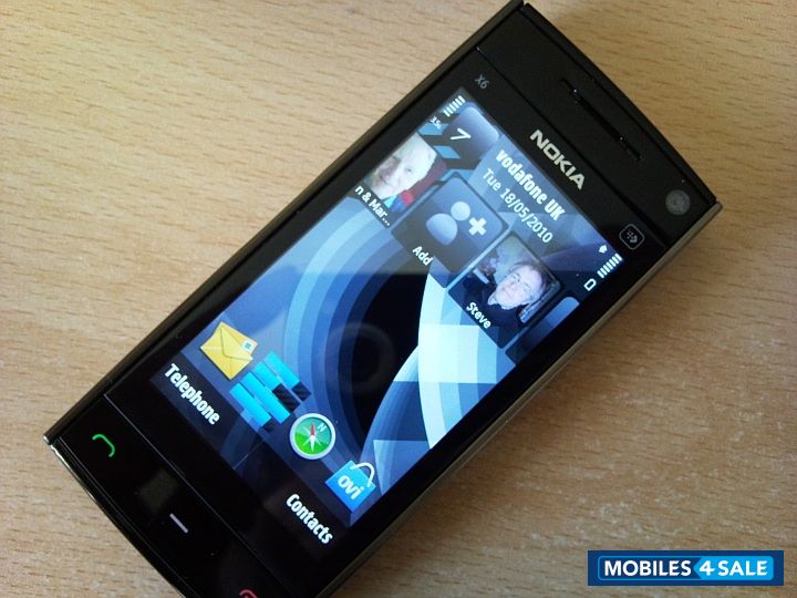 Black Nokia X6