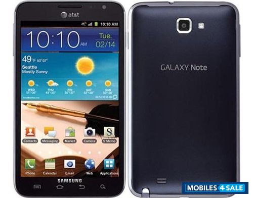 Blue Samsung Galaxy Note