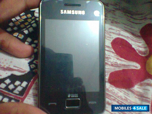 Black Samsung s5222