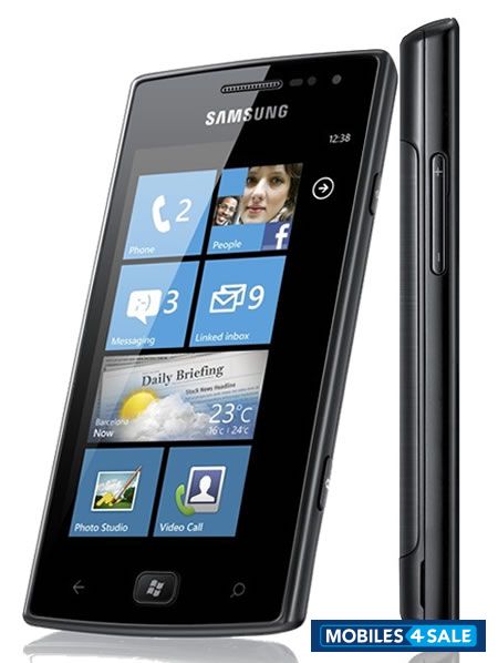 Black Samsung Omnia W