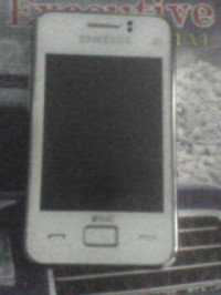 Pure White Samsung GT-series GT-S5222