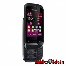 Black With Silver Nokia C2-03