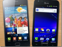 Black Samsung Galaxy S2