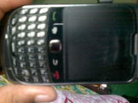 Black BlackBerry Curve 9300
