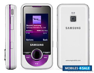 White Samsung Beat-series M2710