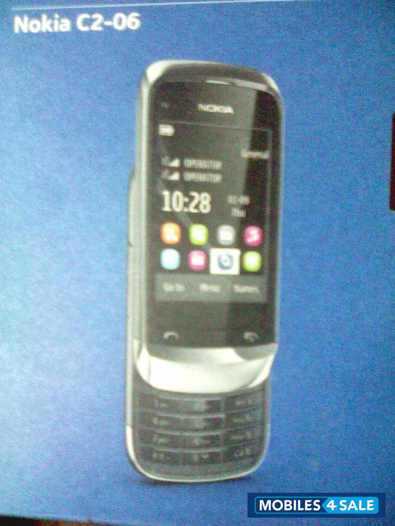 Metallic Black Nokia C2-06