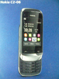 Metallic Black Nokia C2-06
