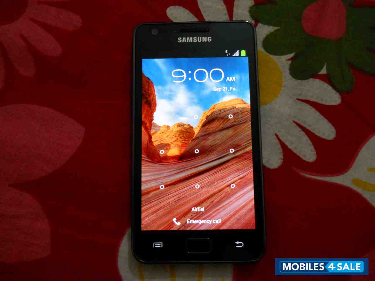 Black Samsung Galaxy S2