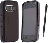 Black And Red Nokia XpressMusic 5800