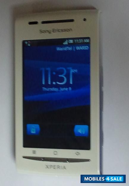 White,blue,pink Sony Ericsson Xperia X8