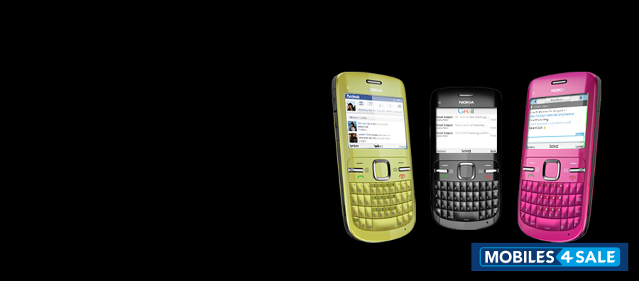 Golden White Nokia C3