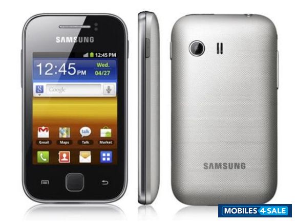 Silver Samsung Galaxy Y