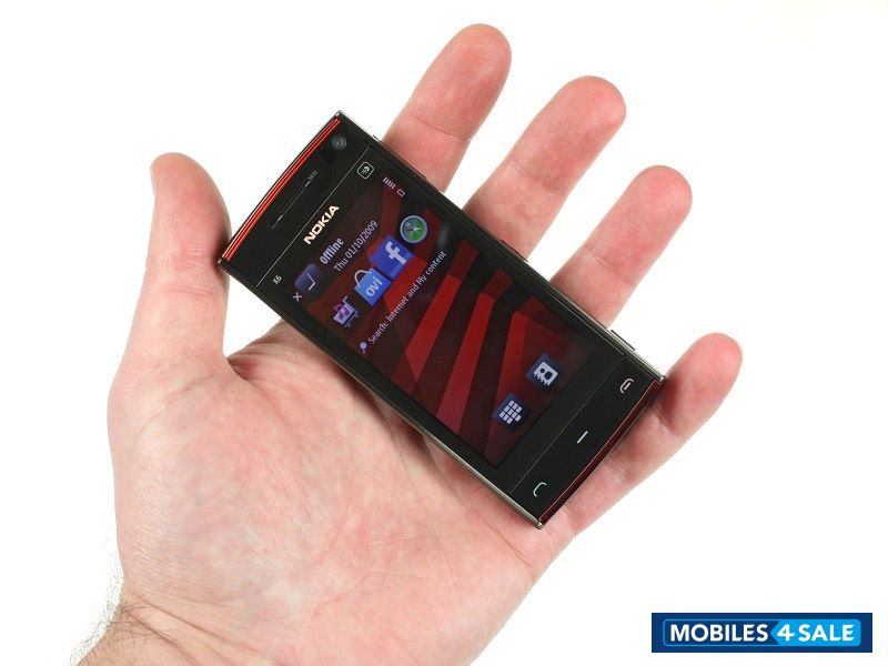 Red On Black Nokia X6