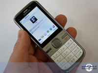 White Nokia C5