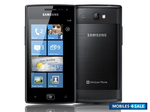 Black Samsung Omnia W