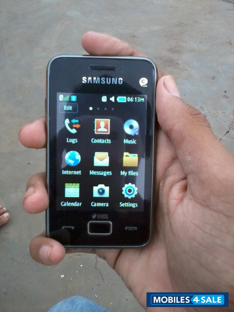 Black Samsung  S5222